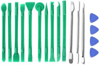 PAUS&MORK 14 ESD Plastic Spudger For disassembling Mobile PC Laptop With 3 Metal Openers Hand Tool Kit