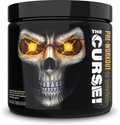 JNX Sports The Curse Pre Workout 50 servings Orange Mango Flavor Creatine