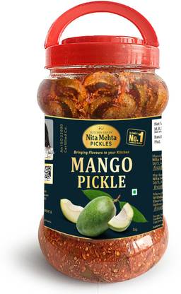 KITCHEN QUEEN NITA MEHTA Mango Pickle | Aam Ka Achar | Made with Pure Spices and Mango Mango Pickle
