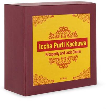 Live Vaastu Live Vaastu Ichha Purti Kachua, Wish kachua, Vastu Tortoise Size 3 Decorative Showpiece  -  11 cm