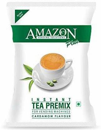 Amazon Instant Cardamom Tea Premix (Premix Contains Tea, Milk and Sugar) Cardamom Instant Tea Pouch