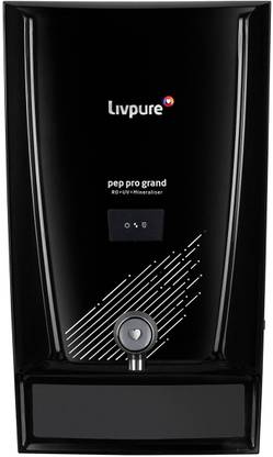 LIVPURE Liv - Pep Pro Grand - DX 7 L RO + UV + Mineraliser Water Purifier Suitable for all - Borewell, Tanker, Municipality Water