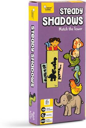 Clever Cubes LLP Clever Cubes STEADY SHADOWS Educational Board Games