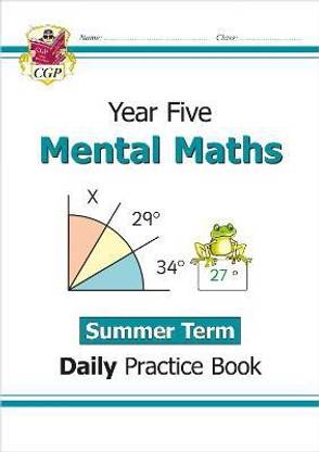 KS2 Mental Maths Year 5 Daily Practice Book: Summer Term