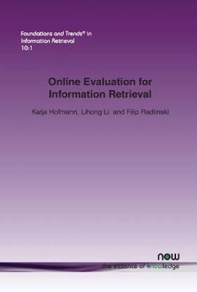 Online Evaluation for Information Retrieval