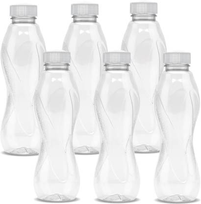 MILTON 1000 Pet Water Bottle, Set of 6, Grey 1000 ml Bottle