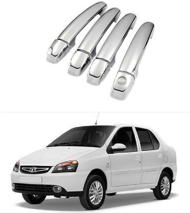 A2D Car Chrome Door Handle Cover Set of 4 for Tata Indigo Tata Car Door Handle