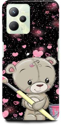 JUGGA Back Cover for realme C35, RMX3511, TEDDY, BEAR, DOLL, CARTOON, ART