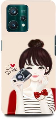 JUGGA Back Cover for Realme 9 Pro 5G, RMX3471, GIRL, ANIME, BTS, LOVELY GIRL, CARTOON, CUTE GIRL, DOLL