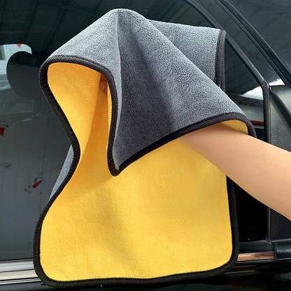 BROGBUS 900 GSM Microfiber Dual Sided, Extra Thick Plush Towel Cleaning Clothes Wet and Dry Microfiber Cleaning Cloth