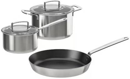 IKEA 5-piece cookware set Induction Bottom Non-Stick Coated Cookware Set