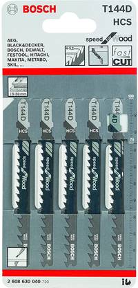 BOSCH T144D Jigsaw blade Speed for wood Rotary Bit Set