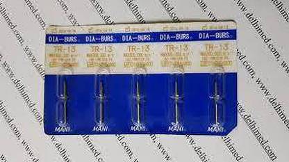 Mani Diamond Bur #TR13 (Pack of 5) Dental Implant