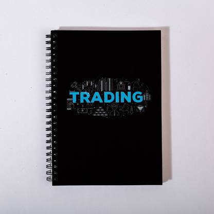 The Future Stop Trading Journal, Includes Personal Memo, Winning Streak, Chart Patterns A5 Journal Wire Bound Note book, High Quality Pages, Spiral-Bound Journal, Unruled 60 Pages