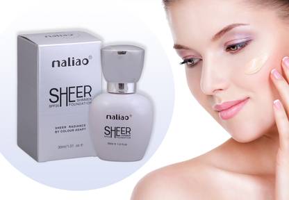 maliao Shimmer Foundation Foundation 30ml White Ivory Foundation