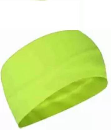 CozyFox Neon Green- Moisture Wicking & Non-Slip Exercise Hairband Head Band