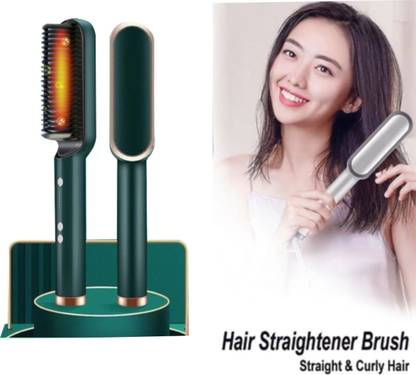 SYMFLOW Hair Brush Curling Anti-perm Straight Hair Comb Hair Iron Hair Styler Tool S52 Professional HQT 909b Hair Straightener comb Styler 5 Temperature Control S52 Hair Straightener Brush