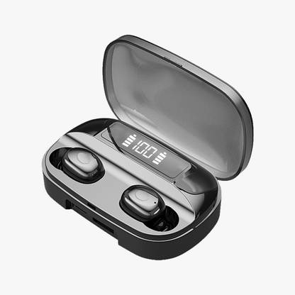 Bonemarrow Anther T2 ExtraBass,LowLatency,100Hrs.Backup TWS Cum 1500Mah EmergencyPowerbank Bluetooth