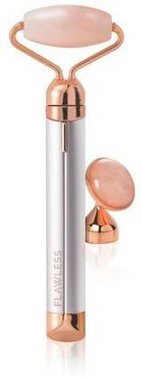 WunderVoX Flawless Contour Vibrating Facial Rose Quartz Roller & Massager-X36 Flawless Contour Vibrating Facial Rose Quartz Roller & Massager Massager
