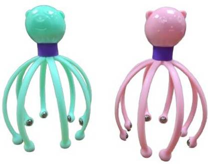 KAS BA Octopus Shape Manual Head Scalp Massagers for Headache Relief,Scalp Stress Relax Octopus Shape Manual Head Scalp Massagers for Headache Relief, Stress Relax 1Pcs Massager