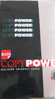 BILT COPY POWER A4 Paper sheets No lines A4 75 gsm A4 paper
