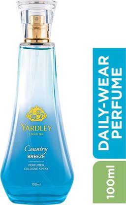 Yardley London Country Breeze Perfumed Spray Eau de Cologne  -  100 ml