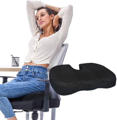 Amoura Cushions Latex Solid Chair Pad Pack of 1