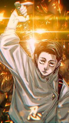 Yuta Okkotsu Gold Iphone Jujutsu Kaisen Matte Finish Poster Paper Print
