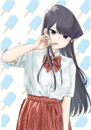 Komi Shouko Komi Can'T Communicate Anime Series Hd Matte Finish Poster Paper Print