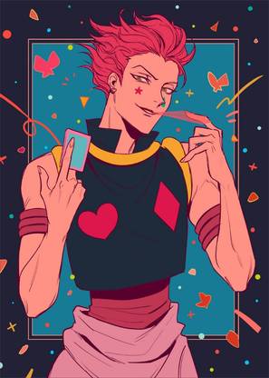 Hisoka Morow Hunter × Hunter Matte Finish Poster Paper Print