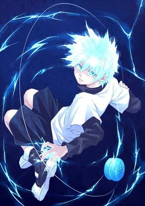 Killua Zoldyck Hunter X Hunter Anime Series Hd Matte Finish Poster Paper Print