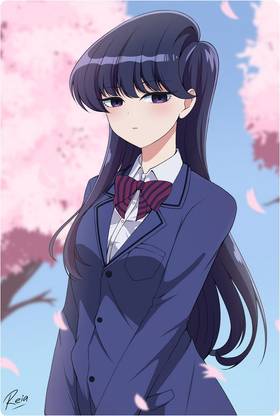 Komi Shouko Komi Can'T Communicate Anime Series Hd Matte Finish Poster Paper Print