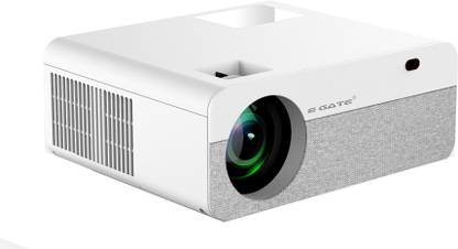 Egate K9 Pro-Max Android Full HD| 4K Support | Android 9.0 |4D Keystone | Home Cinema (5400 lm / 1 Speaker / Wireless) Projector