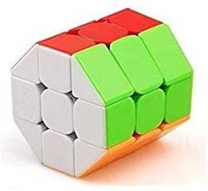 KAS BA Cylinder Barrel High Speed Stickerless Magic 3x3 Cube Pack of 1
