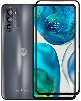 Caseline Edge To Edge Tempered Glass for MotoG52, Motorola G52, Motorola Moto G52