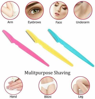 FINYUV Facial Hair Remover Eyebrow Trimmer, Shaper Shaver For Women, Men & Women