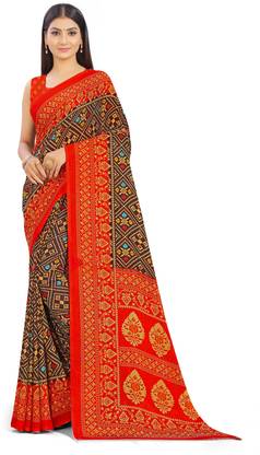 Printed Daily Wear Georgette Saree