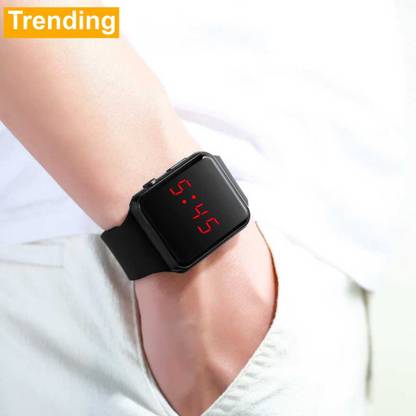 Tracle Square Digital Watch  - For Boys & Girls