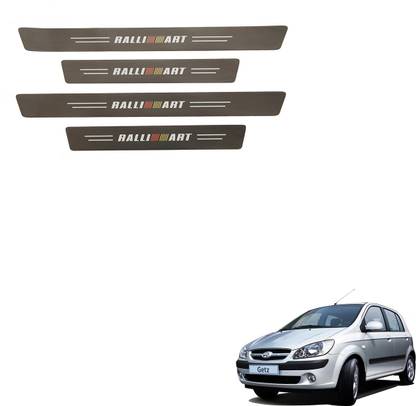 SEMAPHORE Decorative Carbon Sticker RALLIART Design For Hyundai Getz Door Sill Plate