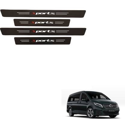 SEMAPHORE Decorative Carbon Fiber Car Anti-Scratch Sticker For MG Hector Door Sill Plate