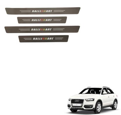 SEMAPHORE Decorative Carbon Sticker RALLIART Design For Audi Q3 Door Sill Plate