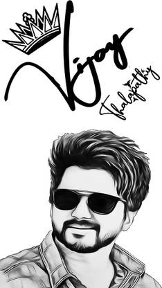 Ordershock Actor Vijay Thalapathy Tattoo Stickers For Male And Female Tattoo Body Art
