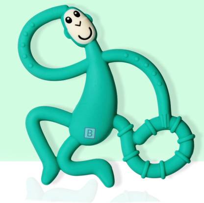 Bembika International Teether - Shape Monkey Green Teether