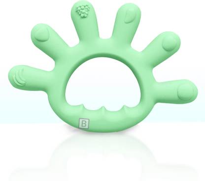 Bembika International Teether - Shape Finger Green Teether