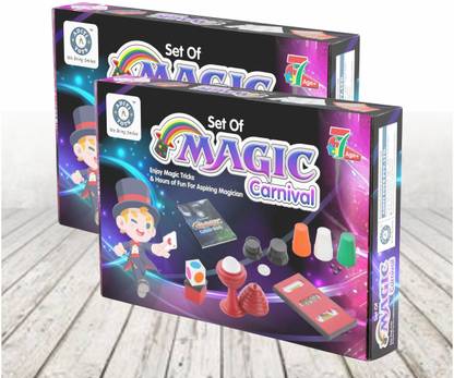 Aditi Toys Magic Game Set of Magic Carnival for Hours of Fun for Aspiring Magician 10 Magic Tricks