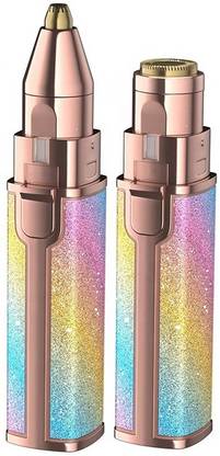 WunderVoX Eyebrow Trimmer Hair Shaver Lipstick Brows Pen Eye Brow Epilator-X112 Trimmer 45 min  Runtime 1 Length Settings