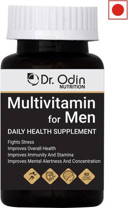 Dr. Odin Multivitamin for Men Daily Health Supplement | 60 Tablets | Pack of 1