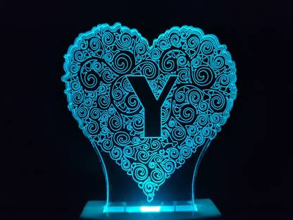 Gadgets World ALPHABET Y Picture Light Wall Lamp With Bulb