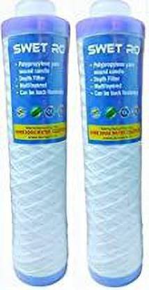 CARE N MADE 5 Micron PS-05 10" in PP Spun Filter Set for All Type RO Purifiers 10 in (12) Solid Filter Cartridge