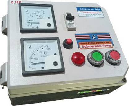 rc electric india 2.HP single phase submersible panel/starter AUTOMATIC PVC BOADY Water Pump Starter